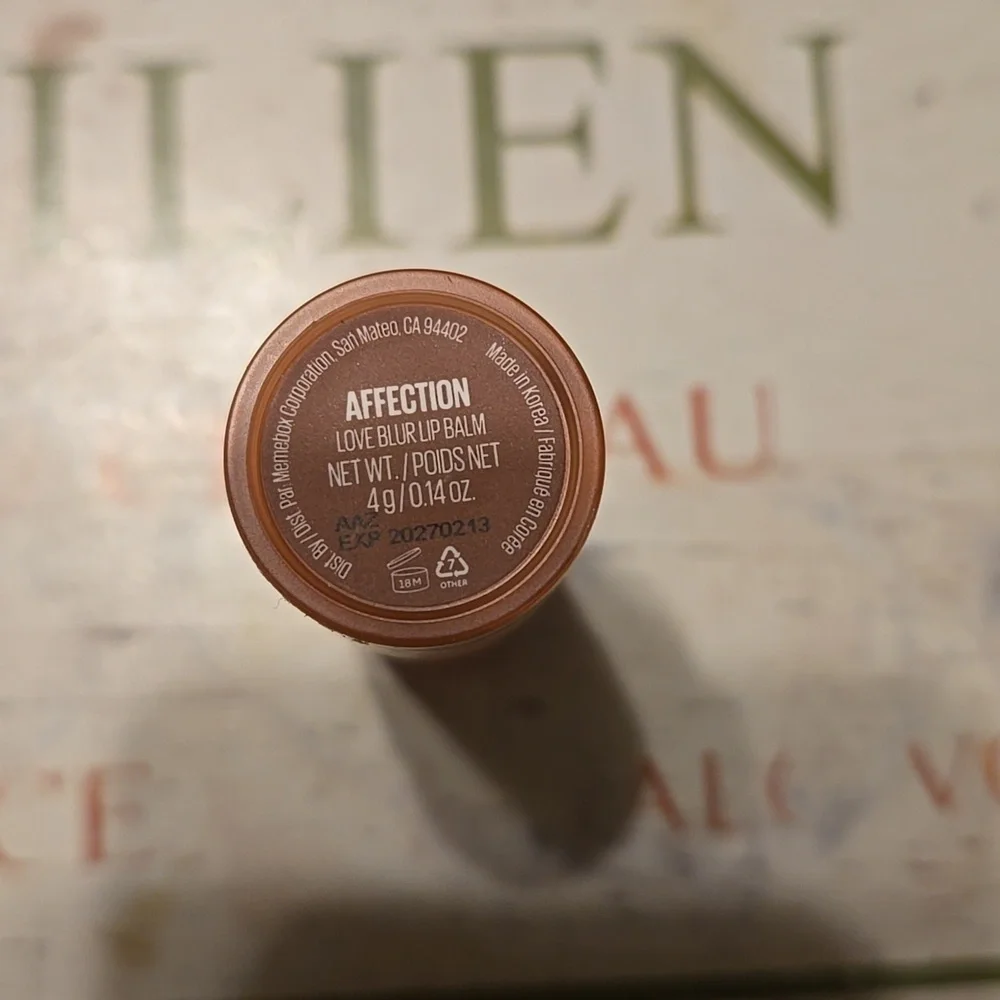 Kaja Love Blur Semi-matte Blurring Lip Balm - Affection - New, No Box, Sealed